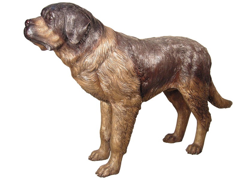 Bronze Saint Bernard